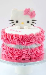 Hello Kitty Birthday Cake