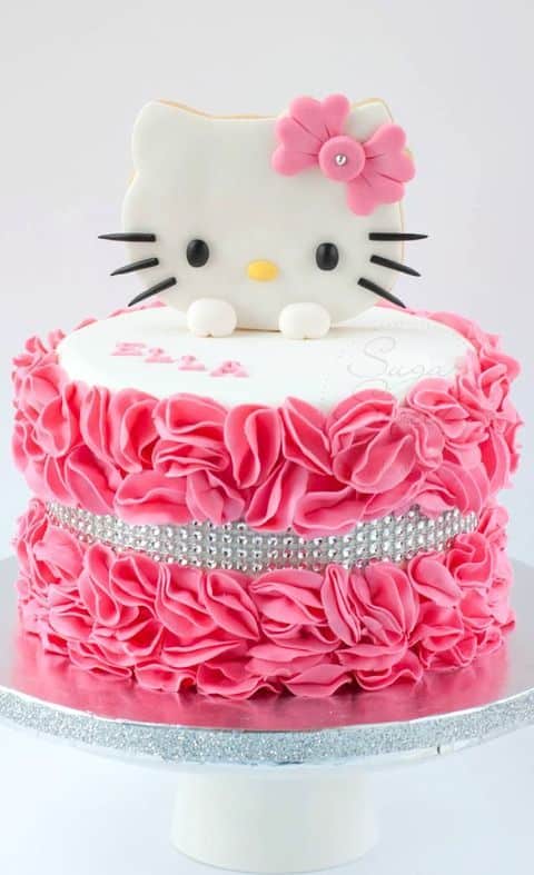 hello kitty birthday cake 2