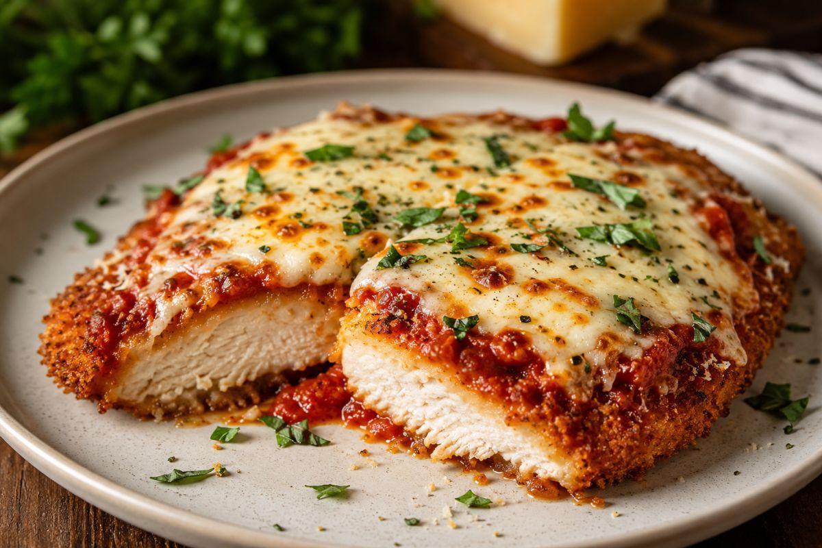 Homemade Crispy Chicken Parmesan Recipe %title % homemade crispy chicken parmesan recipe