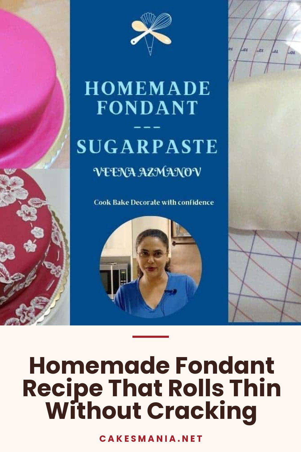 Homemade Fondant Recipe That Rolls Thin Without Cracking
