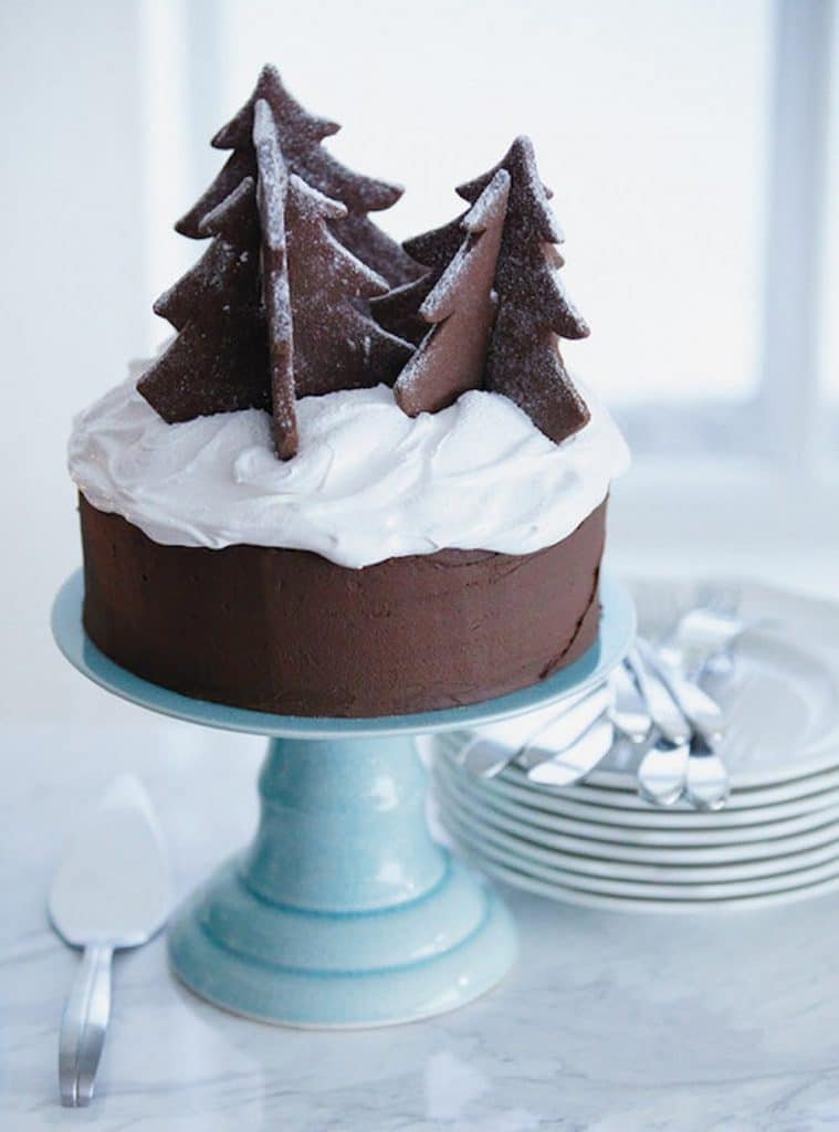 ideas for christmas cake tops 9