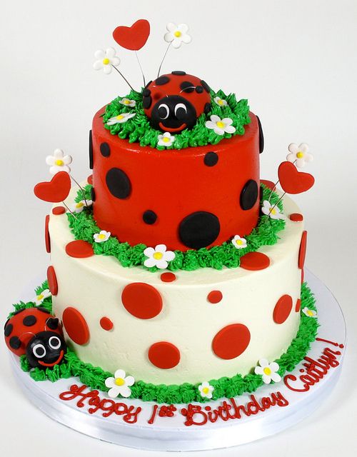 ladybug cake and candy ideas 1