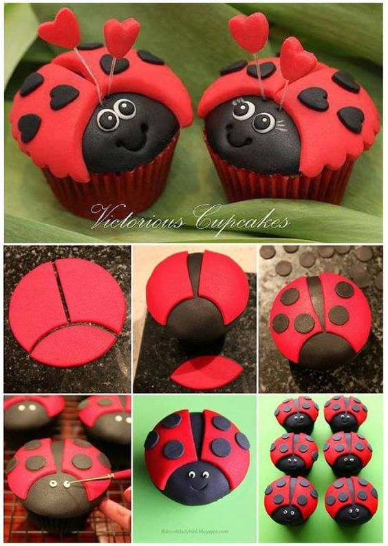 ladybug cake and candy ideas
