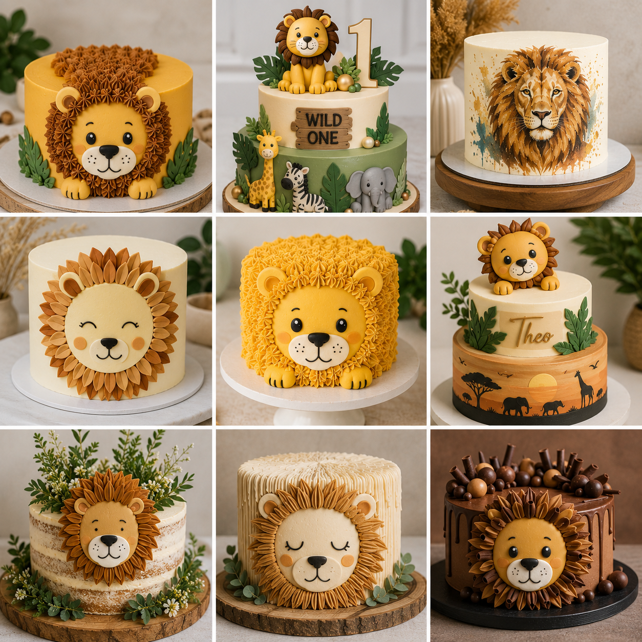 Lion Birthday Cake Ideas: Wild Designs for Every Celebration %title % lion birthday cake ideas