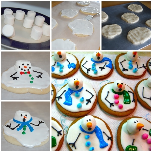 melted snowman cookies F1