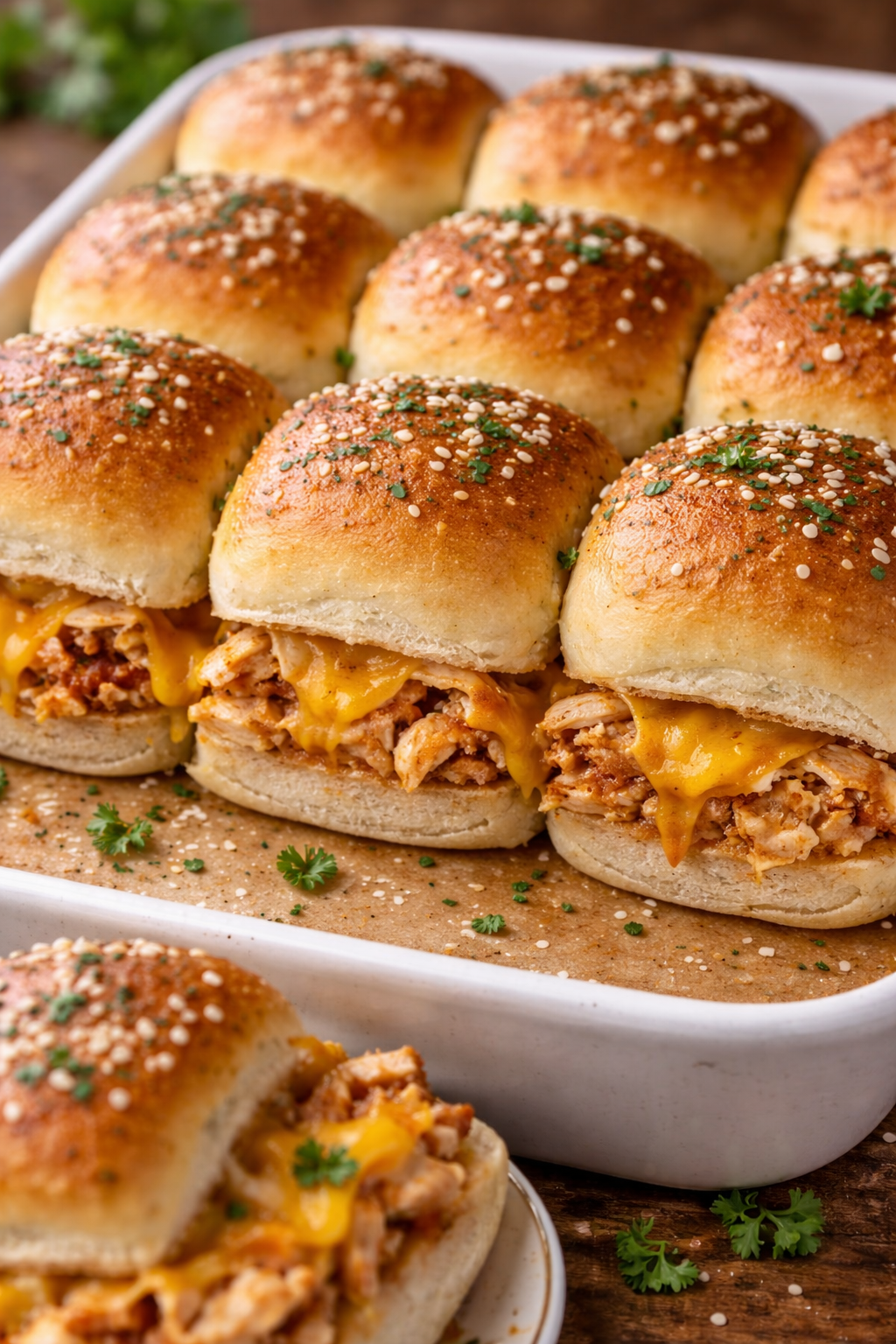 Mini Chicken Sliders: Juicy, Cheesy and Perfect Party Bites %title % mini chicken sliders