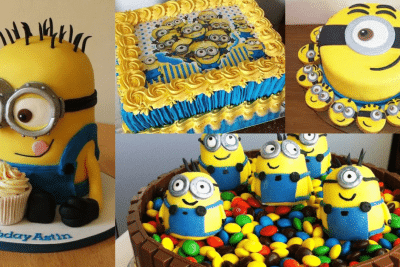Minion Birthday Cake – Black & Brown Bakers