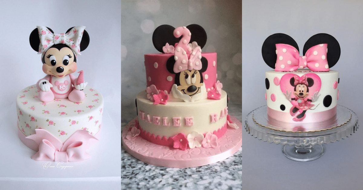 minnie cake design