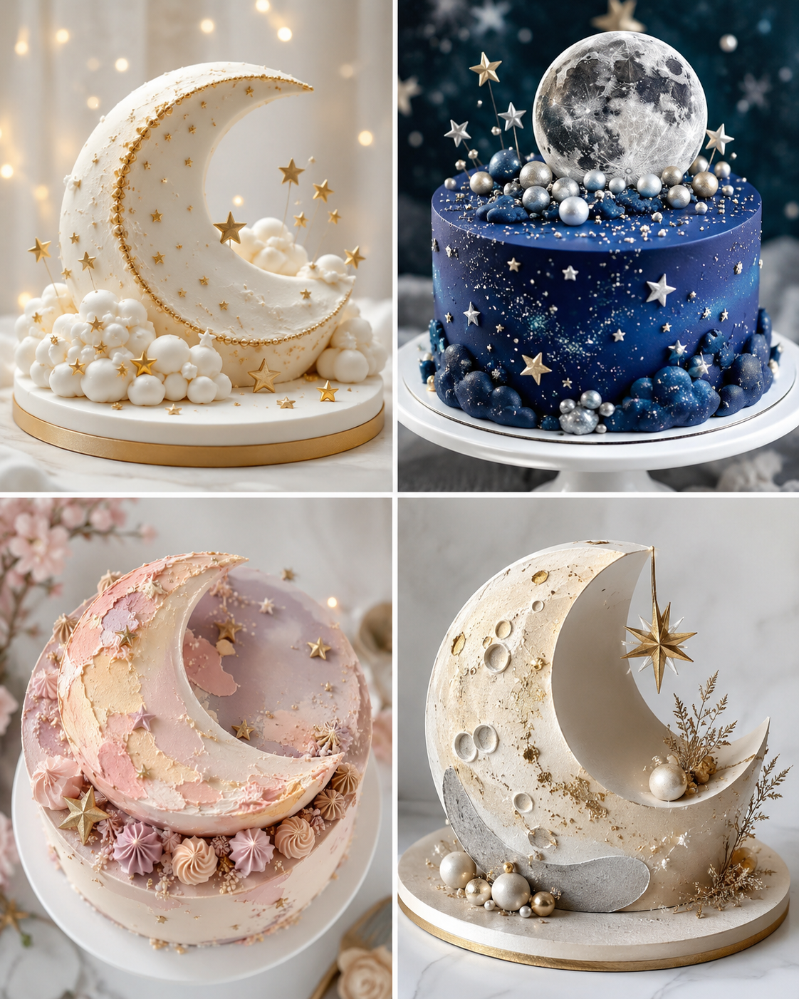 Stunning moon-shaped cake ideas for every occasion %title % moon shaped cake ideas for every occasion 2