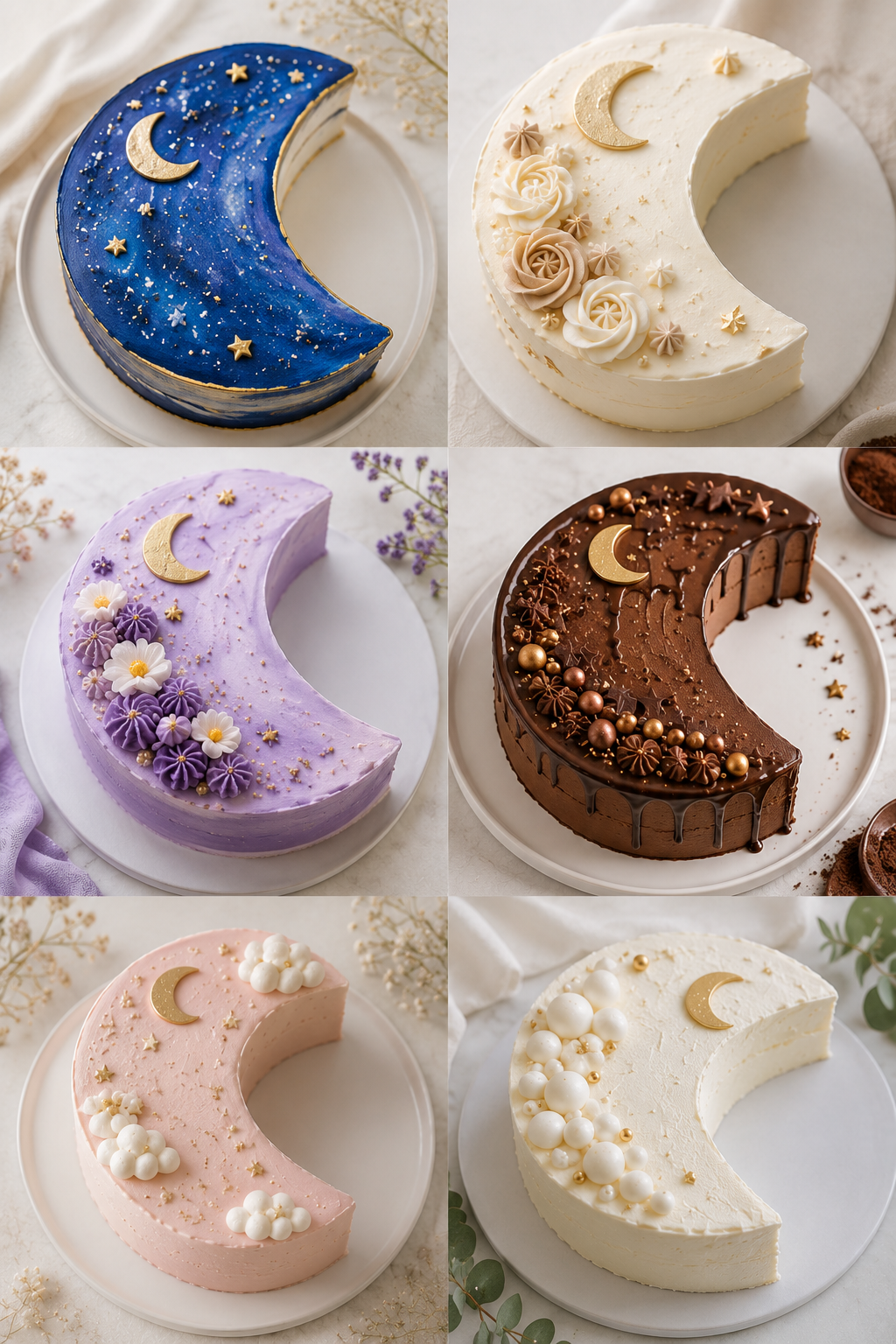 Stunning moon-shaped cake ideas for every occasion %title % moon shaped cake ideas for every occasion