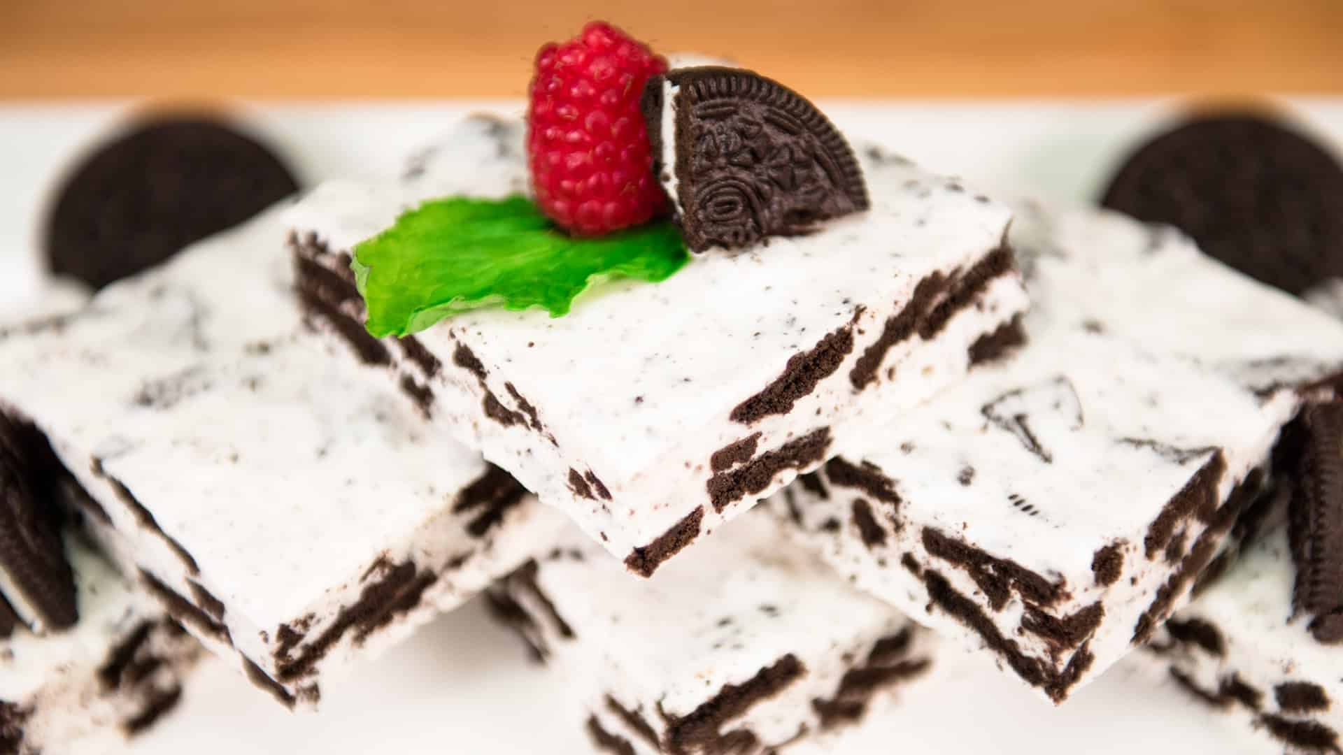 no bake oreo marshmallow bars