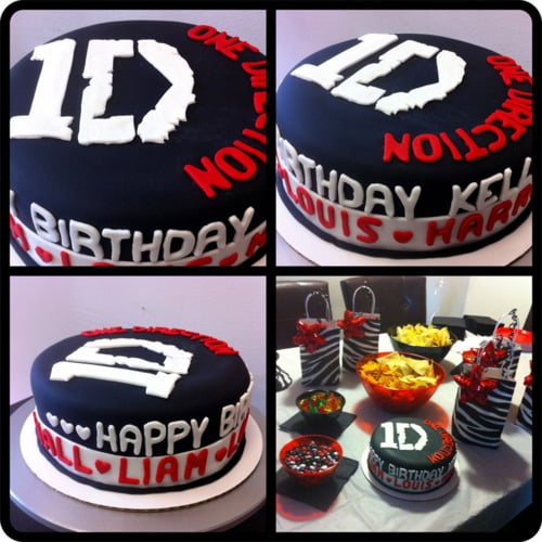 one direction cake