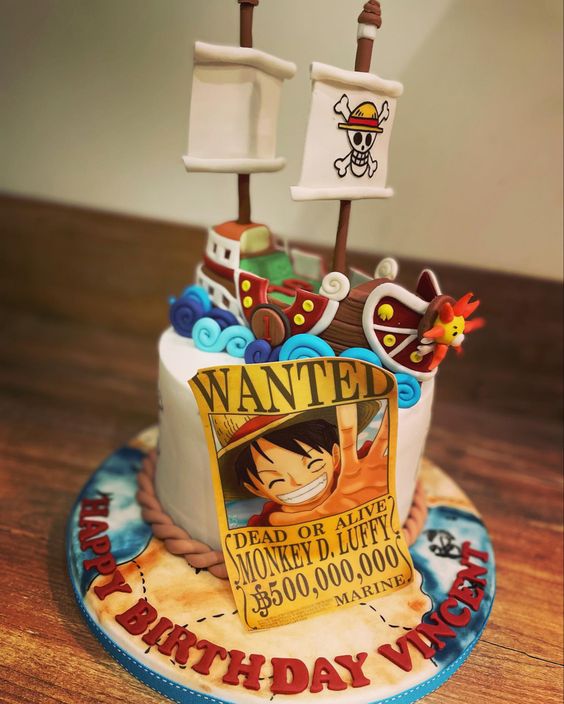 one piece party cakes 2