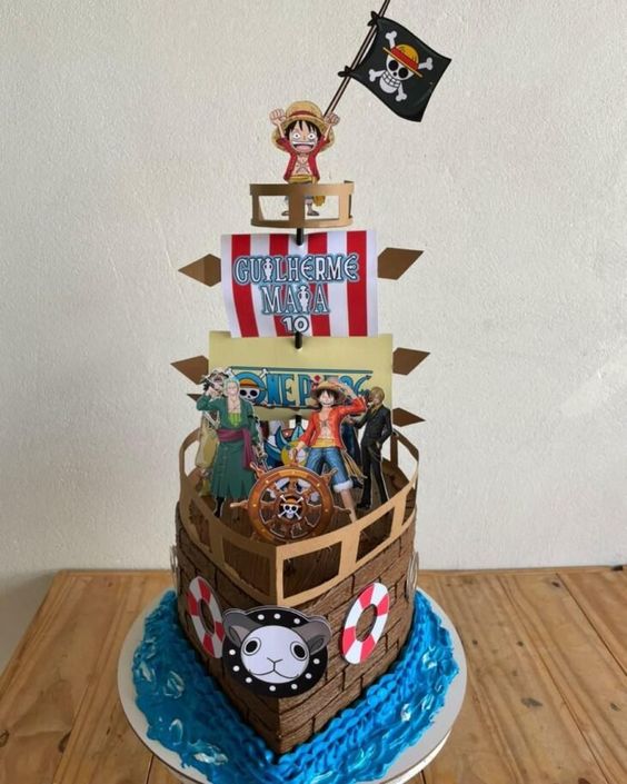 one piece party cakes