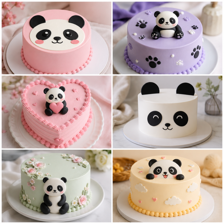 Panda-Themed Decorated Cake Recipe %title % panda themed decorated cake recipe 2