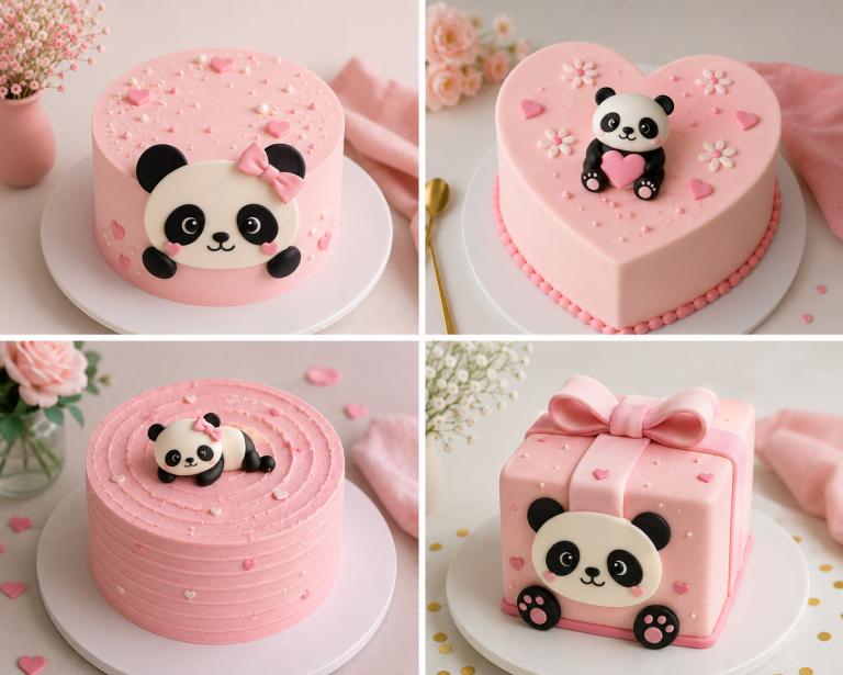 Panda-Themed Decorated Cake Recipe %title % panda themed decorated cake recipe 3