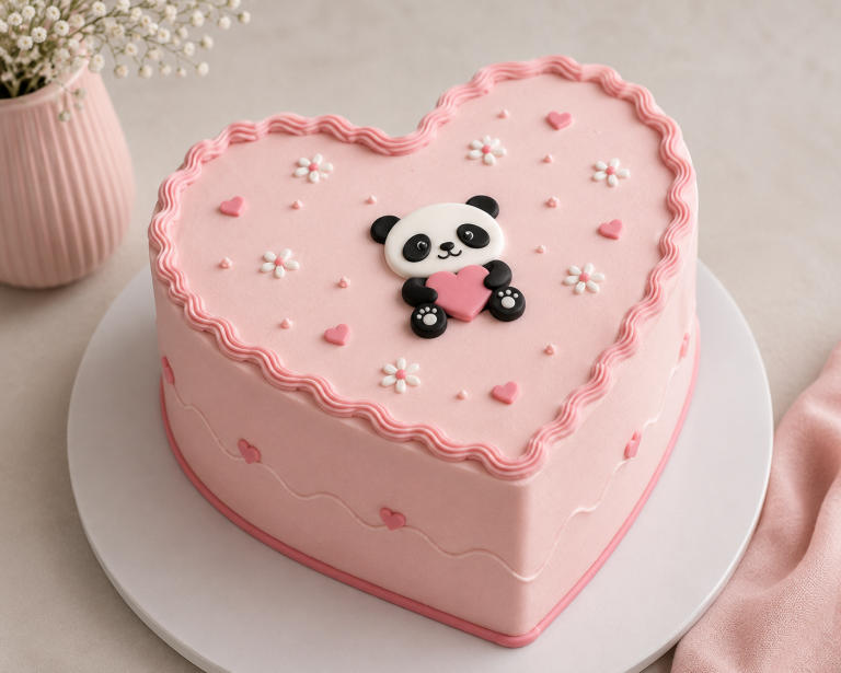 Panda-Themed Decorated Cake Recipe %title % panda themed decorated cake recipe 9