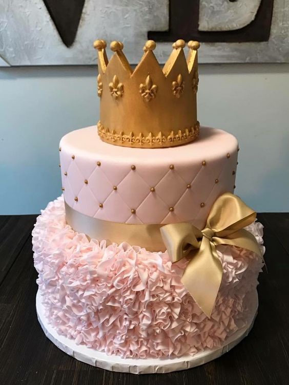 princess birthday cake 3