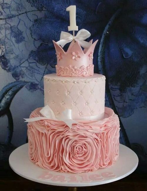 princess birthday cake 7