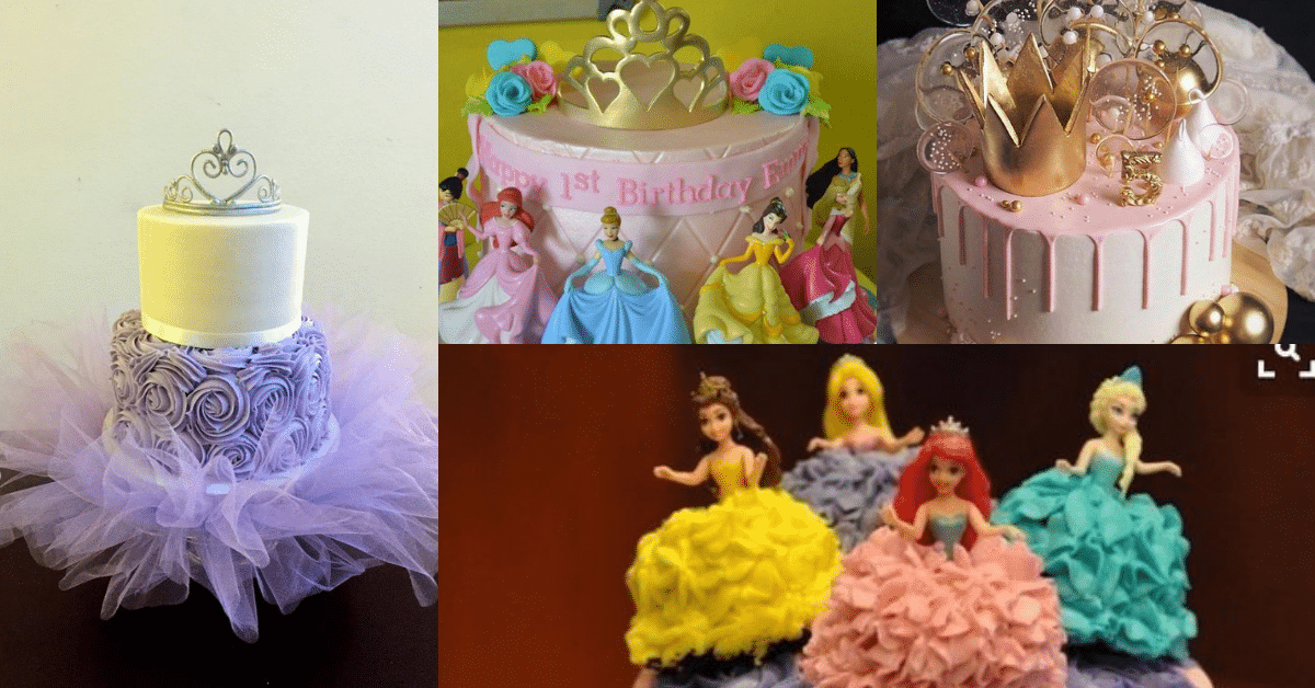 princess birthday cake