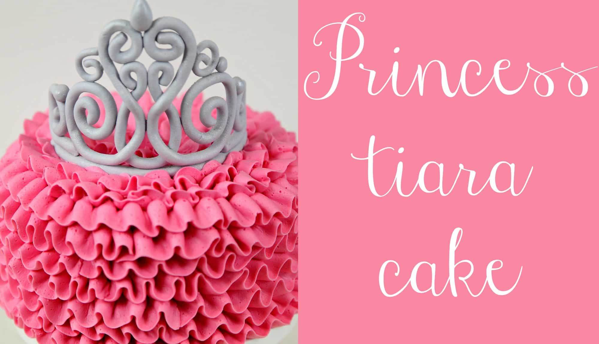 princess cake tiara