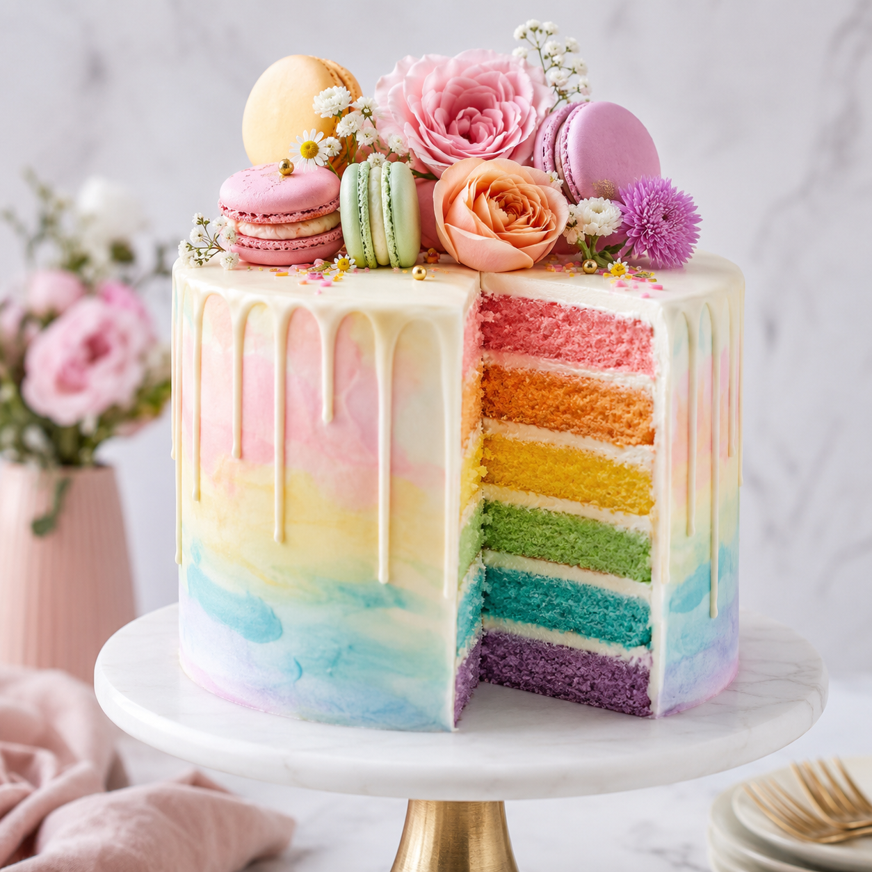 Rainbow Themed Cake Ideas: Colorful Designs for Bright, Joyful Celebrations %title % rainbow themed cake ideas 1