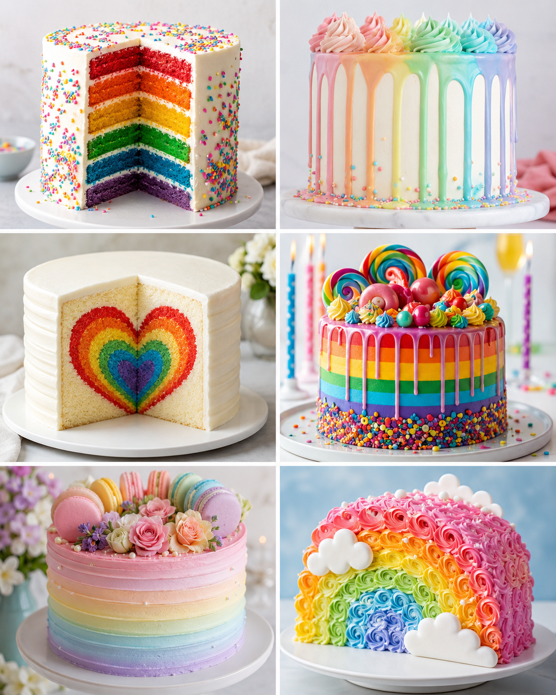 Rainbow Themed Cake Ideas: Colorful Designs for Bright, Joyful Celebrations %title % rainbow themed cake ideas 5