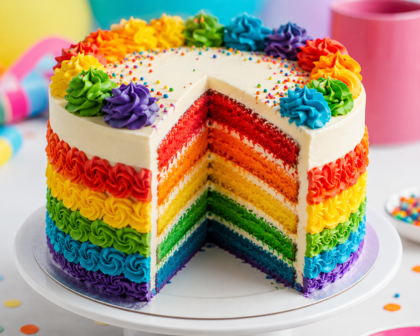 Rainbow Themed Cake Ideas: Colorful Designs for Bright, Joyful Celebrations %title % rainbow themed cake ideas 7