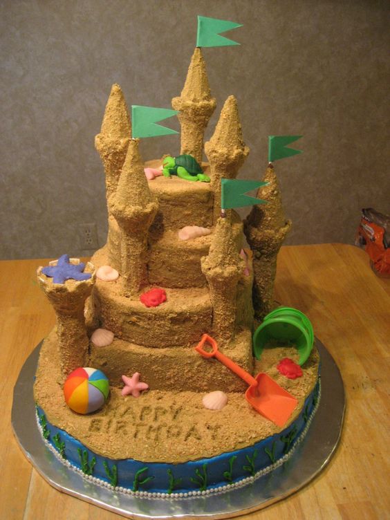 sandcastle cake 7 1
