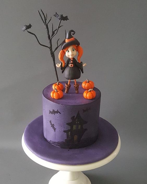 scary witch cakes for halloween 17