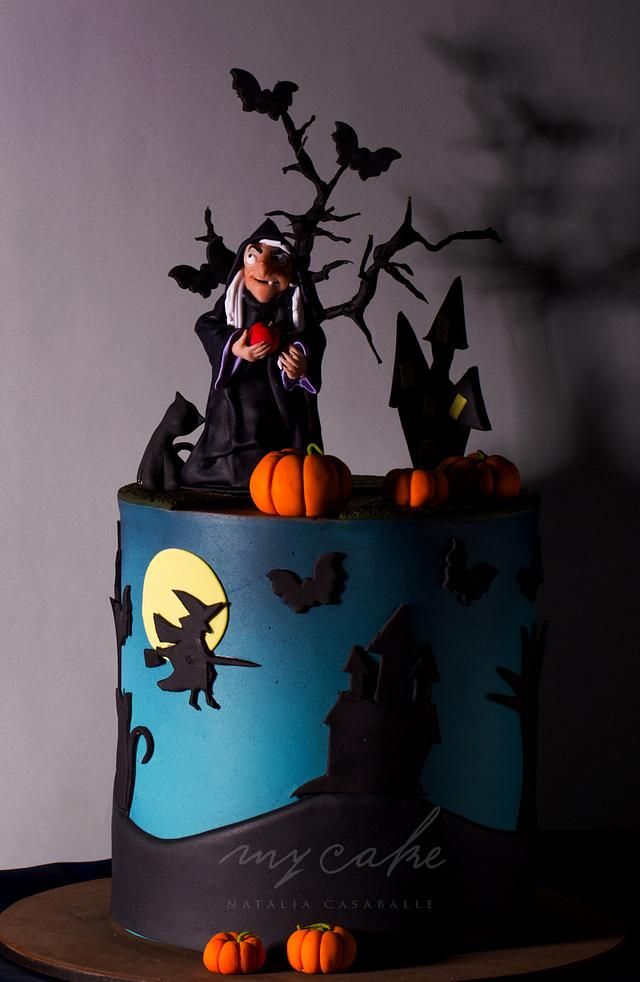 scary witch cakes for halloween 3
