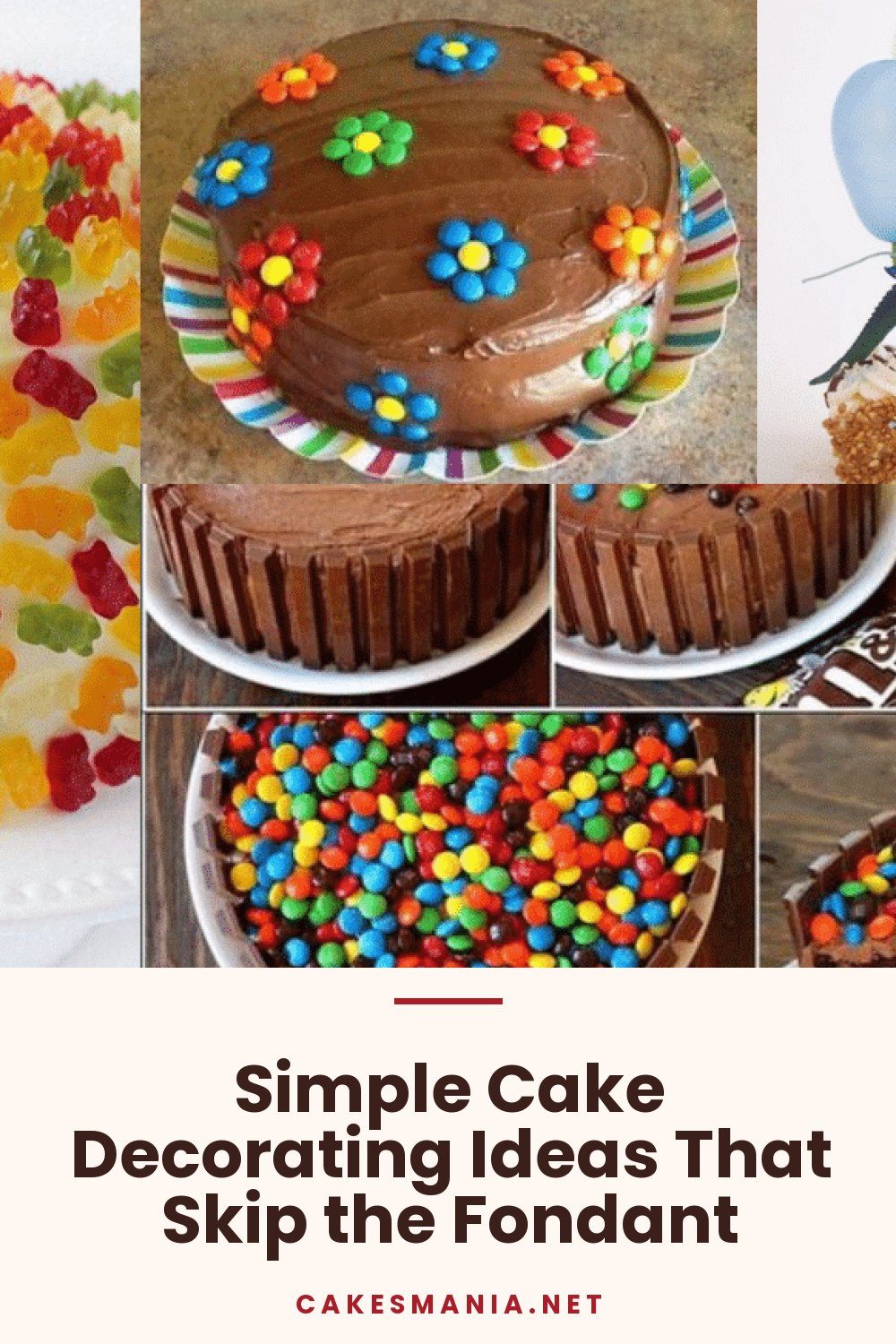 Simple Cake Decorating Ideas That Skip the Fondant