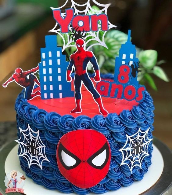 Spiderman Cake (5 Kg & Above) - Chocomans