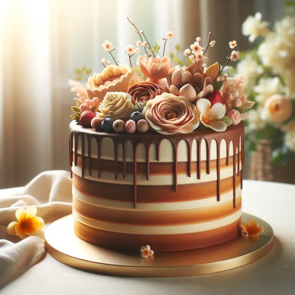 stunning birthday cake
