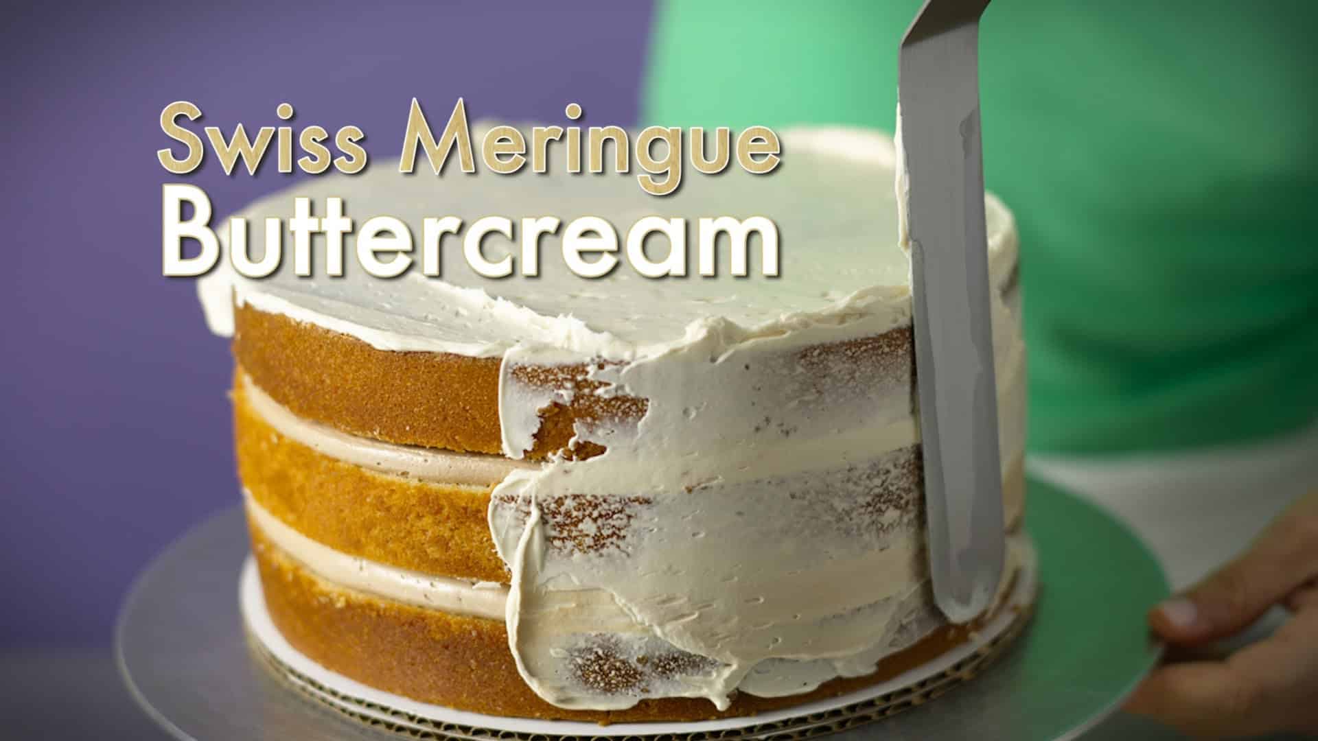 swiss meringue buttercream
