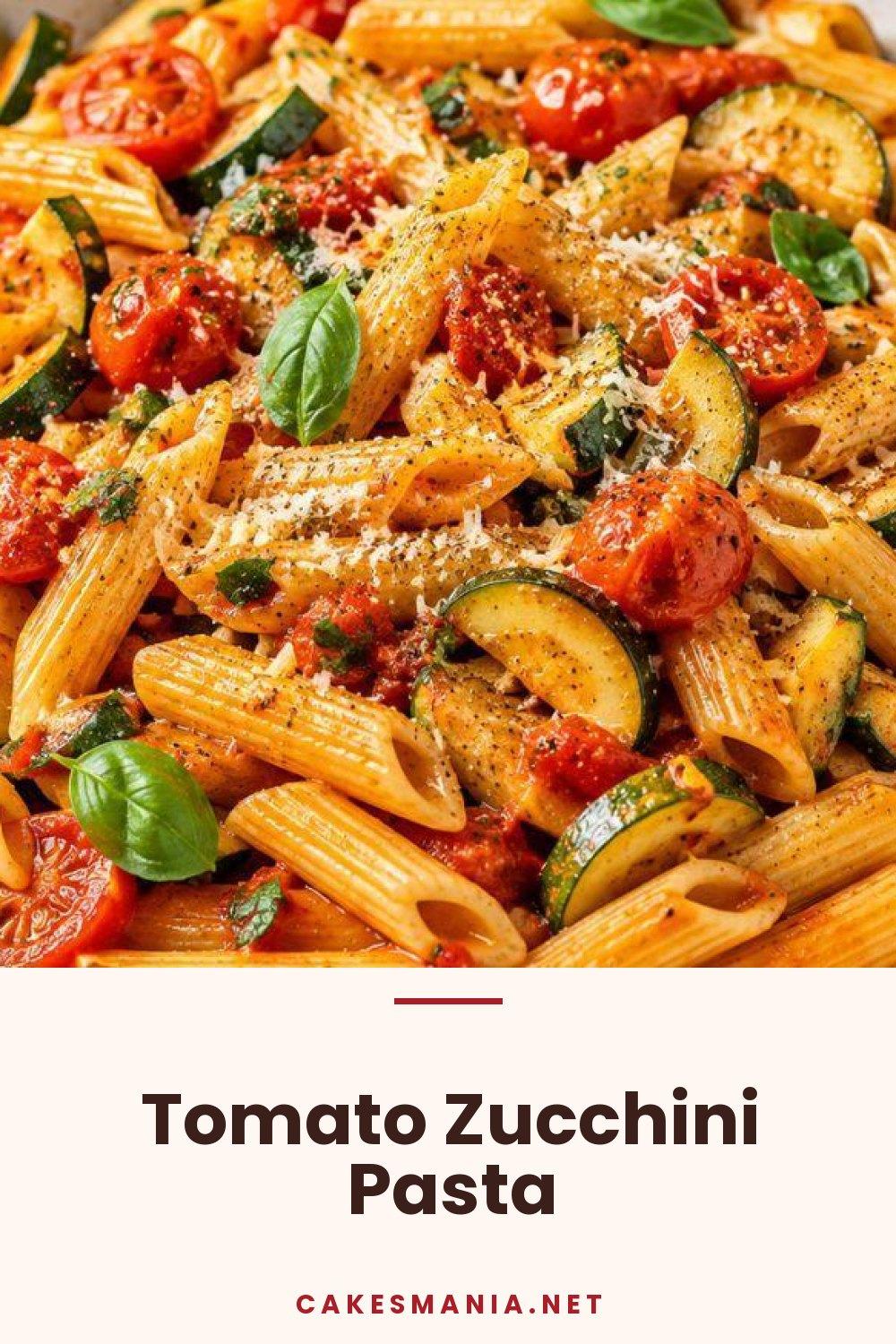 Tomato Zucchini Pasta