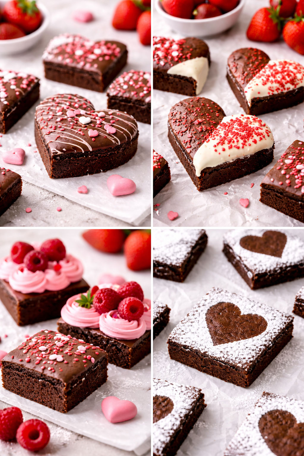 Valentine’s Day Brownies: One Recipe, Endless Romantic Ideas %title % valentines day brownies 3