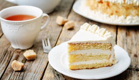 vanilla cognac cake