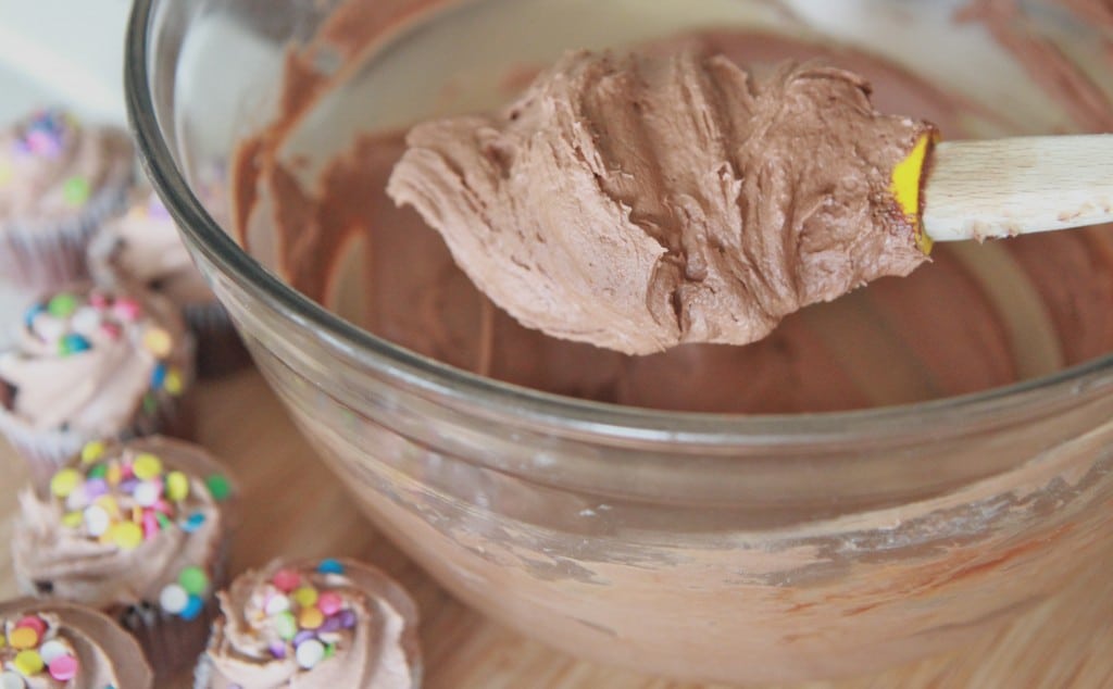 whip chocolate buttercream