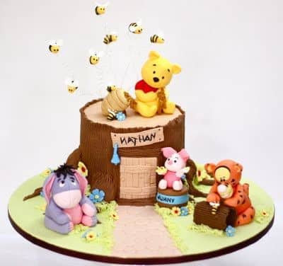 Winnie The Pooh Birthday Cake