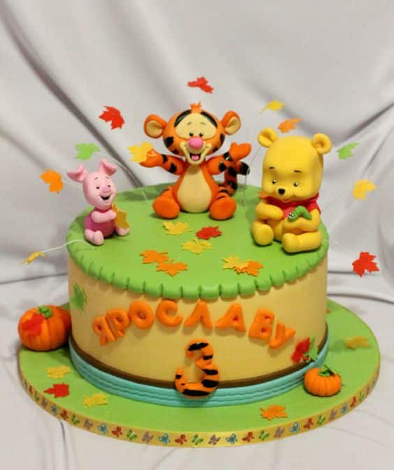 winnie the pooh birthday cake 6