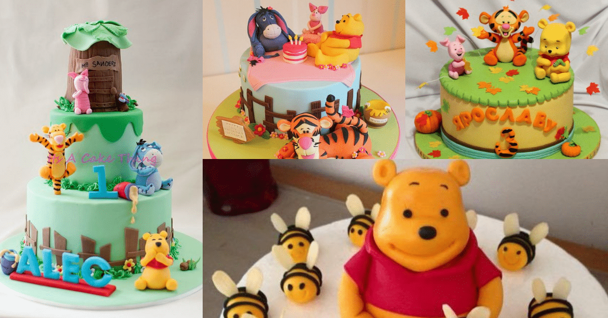 winnie the pooh birthday cake